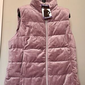 ZeroXposur Women's Pink Ash Quilted Size XXL Puffer Vest Zip Up New With Tags